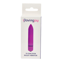 Loving Joy 10 Function Purple Bullet Vibrator