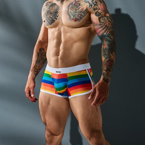 C4M Athletic Trunk Rainbow Large