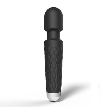 Loving Joy 20 Function Wand Vibrator Black