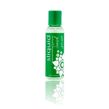 Sliquid Naturals Swirl Flavoured Lubricants-Green Apple 59ml