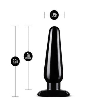 Anal Adventures Basic Plug Kit Black