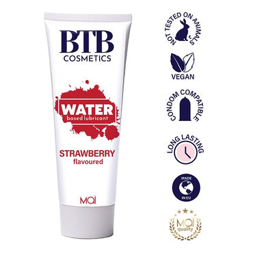 BTB Water Based Lubricant Strawberry 100ml