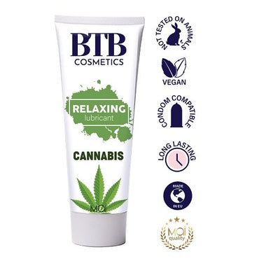 BTB Water Based Cannabis Lubricant 100ml