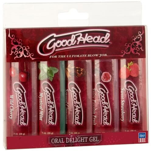 Doc Johnson Good Head Ultimate Blow Job Gel 5 Pack